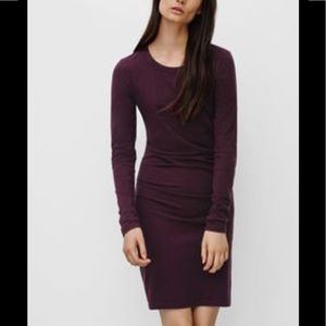 Aritzia’s Community Cashmere Blend Ruched Dress